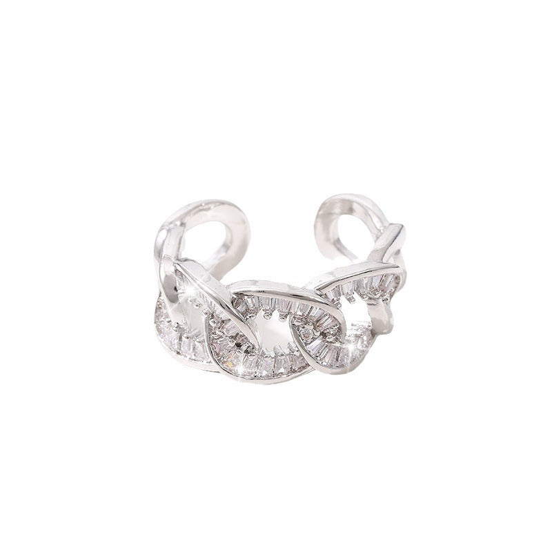 High-grade Female Ethnic Ring Non-fading Zircon