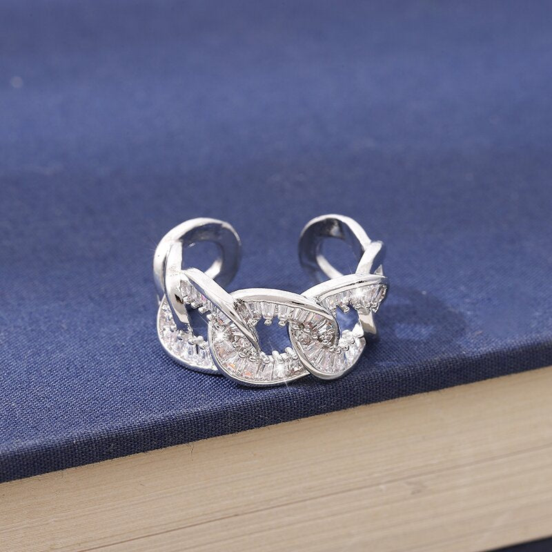 High-grade Female Ethnic Ring Non-fading Zircon